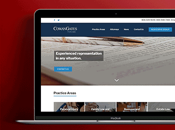 CowanGates Website Design