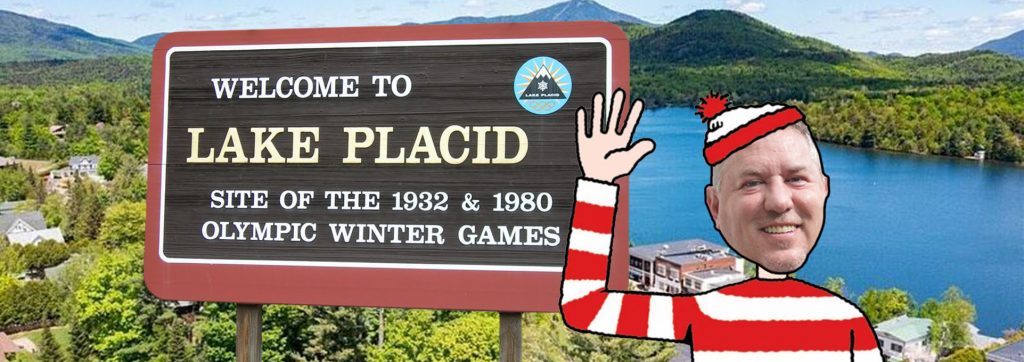 Dave photoshopped on "Where's Waldo" at Lake Placid