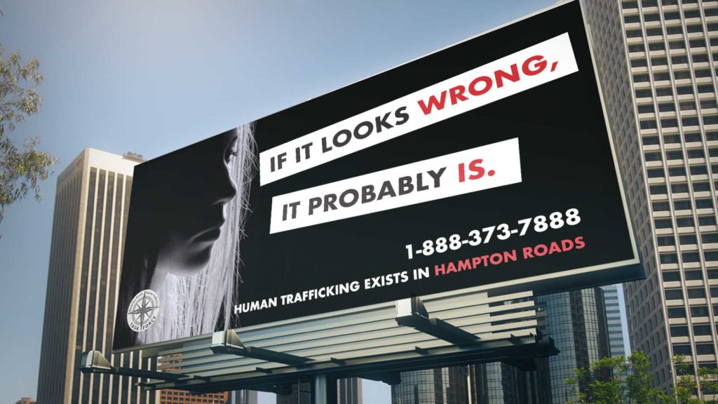 Billboard that reads If it looks wrong. It probably is.